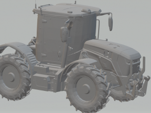 jcb tractor 3D Print Model