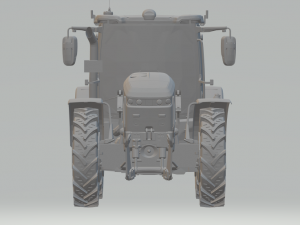 jcb tractor 3D Print Model