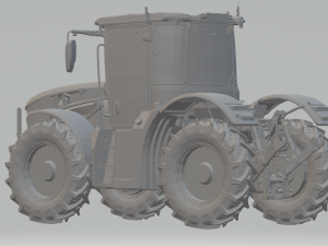 jcb tractor 3D Print Model