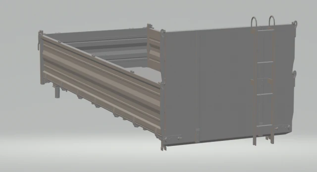camamba truck dumper 3D Print Model .c4d .max .obj .3ds .fbx .stl .blend