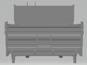 camamba truck dumper 3D प्रिंट मॉडल