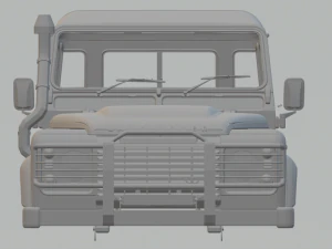 land rover defender 110 3D Print Model