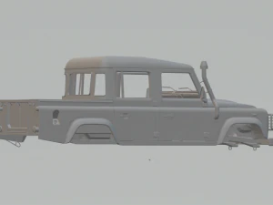 land rover defender 110 3D Print Model
