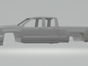 silverado 1500 Modelo de impresión 3D