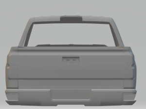 silverado 1500 Modelo de impresión 3D