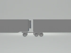 double trailer usa 3D Print Model