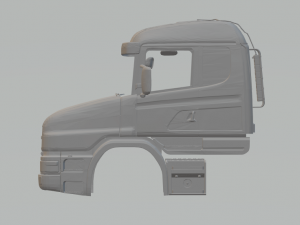 Scania 124 3Dプリントモデル