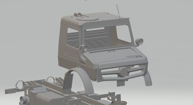 unimog u 4000-u 5000 Modèles 3D en vedette .c4d .max .obj .3ds .fbx .stl .blend 
