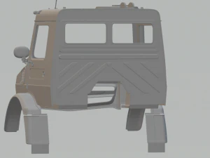 unimog u 4000-u 5000 3D Print Model