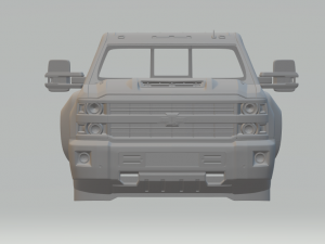 silverado 3500hd double cab 3D-printmodel