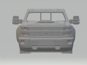 silverado 3500hd double cab 3D Print Model