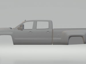 silverado 3500hd double cab 3D-printmodel
