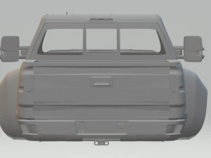 silverado 3500hd double cab 3D Print Model