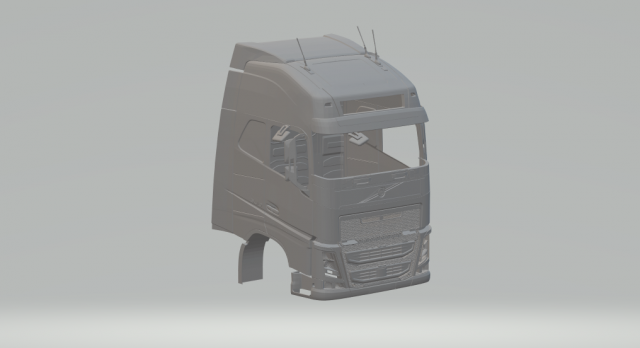 volvo fh 2015 Model Cetak 3D .c4d .max .obj .3ds .fbx .stl .blend 