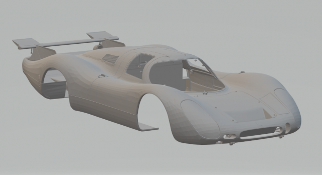 porsche 908 lh 3D प्रिंट मॉडल .c4d .max .obj .3ds .fbx .stl .blend 