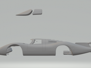 porsche 908 lh 3D प्रिंट मॉडल