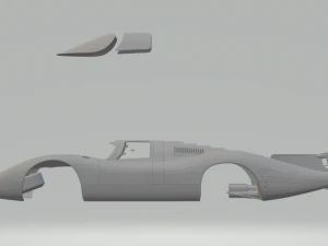porsche 908 lh 3D Print Model