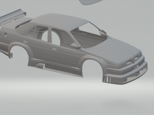 alfa romeo 155 itc Model do druku 3D