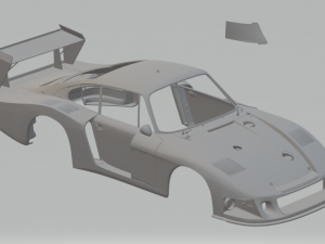 porsche 935 moby dick 3D Print Model