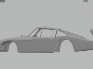porsche 935 moby dick 3D Принт Модель
