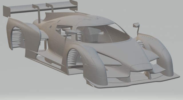 scuderia glickenhaus scg003 3D Baskı Modeli .c4d .max .obj .3ds .fbx .stl .blend 