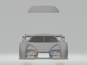 scuderia glickenhaus scg003 3D Baskı Modeli