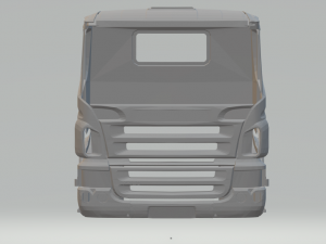 scania 114 day cab 3D Print Model