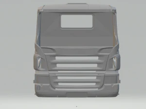 scania 114 day cab 3D Print Model