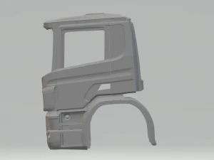 scania 114 day cab 3D Print Model