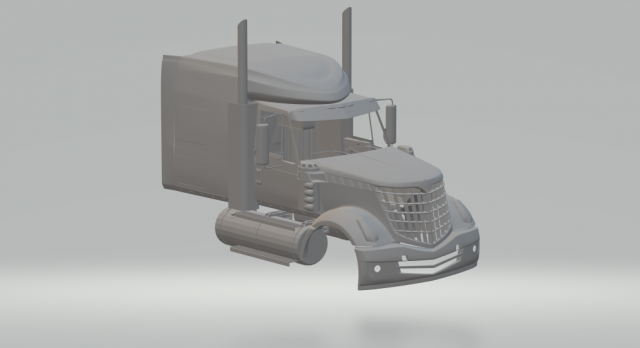 international lonestar 3D प्रिंट मॉडल .c4d .max .obj .3ds .fbx .stl .blend 