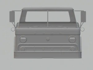 c 600 1957 cab 3D Print Model
