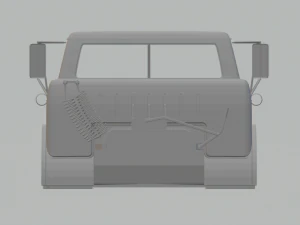 c 600 1957 cab 3D Print Model