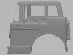 c 600 1957 cab 3D Print Model