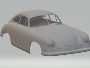 porsche 356 3D Print Model