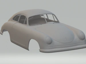Porsche 356 3D Druckmodell