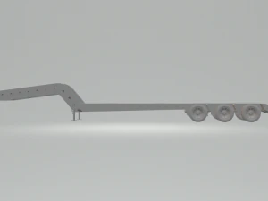 lowbed transport trailer 3D Print Model