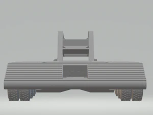 lowbed transport trailer 3D Print Model