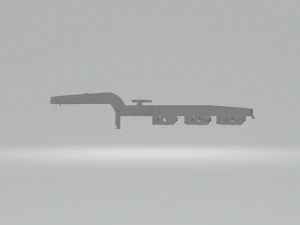 lowbed transport trailer 3D Print Model