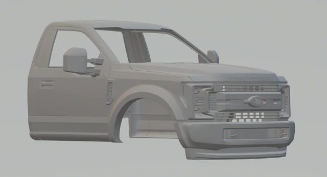 f450 cab 3D Print Model .c4d .max .obj .3ds .fbx .stl .blend 