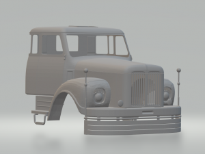 scania 111 s 3D Print Model