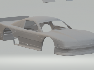 mustang cobra scaa 3D-Druckmodell