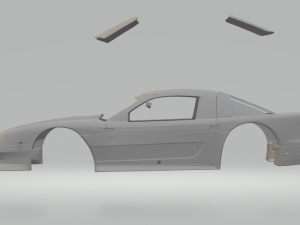 mustang cobra scaa Modèles 3D en vedette