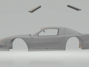 mustang cobra scaa 3D Print Model