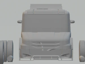 scania 114 f truck brazil 3D Print Model
