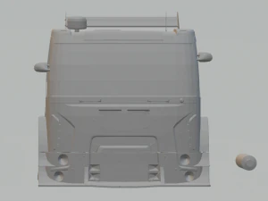 cargo f-truck 3D Print Model