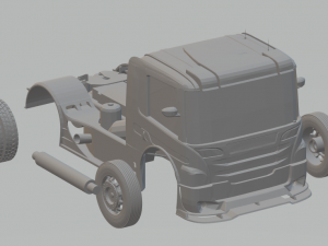 scania p formula truck 3D Print Model