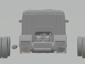 scania p formula truck 3D Print Model