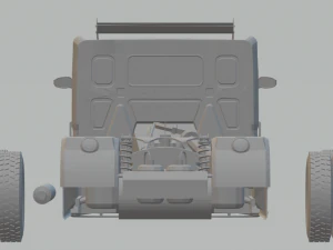 vw constellation formula truck 3D Print Model