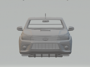 toyota hilux 3D Print Model