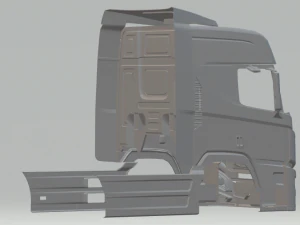 hyundai xcient 3D Print Model